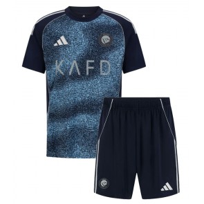 Al-Nassr Cristiano Ronaldo #7 Udebanetrøje Børn 2025-26 Kortærmet (+ Korte bukser)